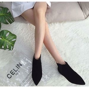 💄2 for 15$💄 Black Ankle Dress Boot Size 6 Women’s US